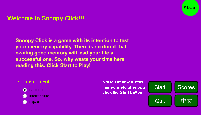 Snoopy对对碰