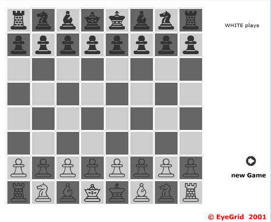 国际象棋黑白版