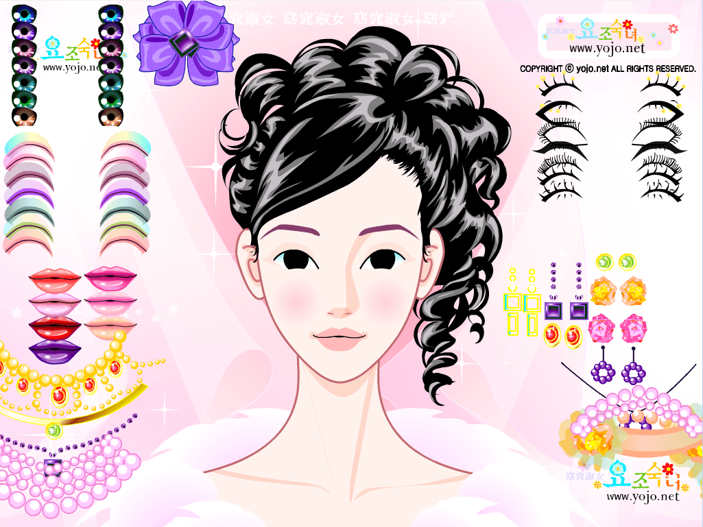 女孩子化妆