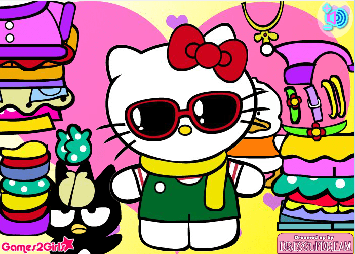 Hello kitty換衣服