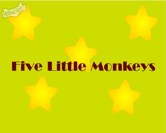 Five little monkeys