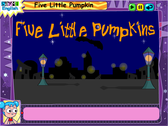 Five little pumpkin