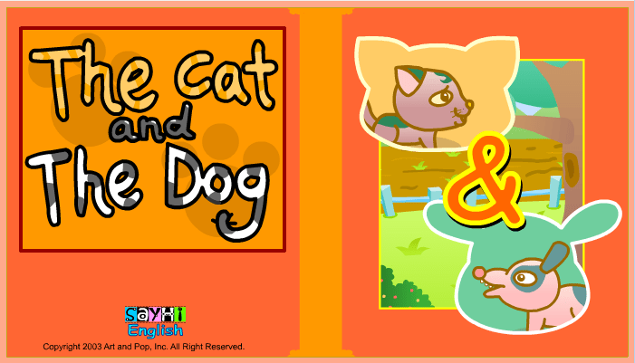 The cat and the dog