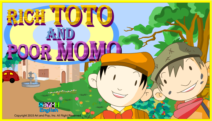 Rich Toto and poor Momo