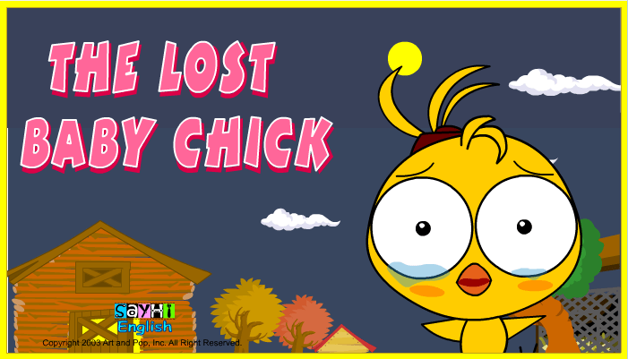The lost baby Chick