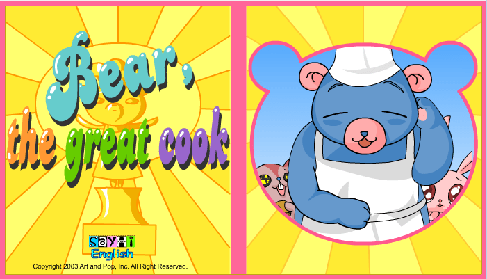 Bear,the great cook