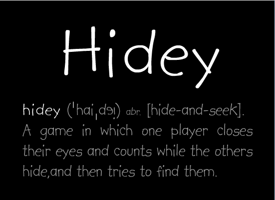 hidey