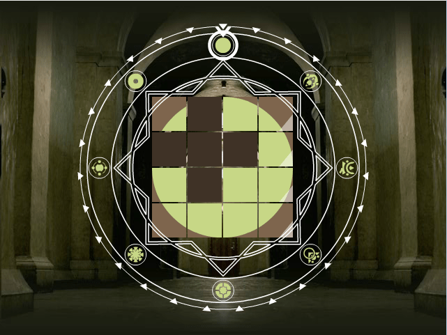 破除黑暗魔法阵