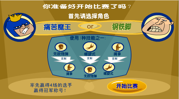 GWA摔跤对决