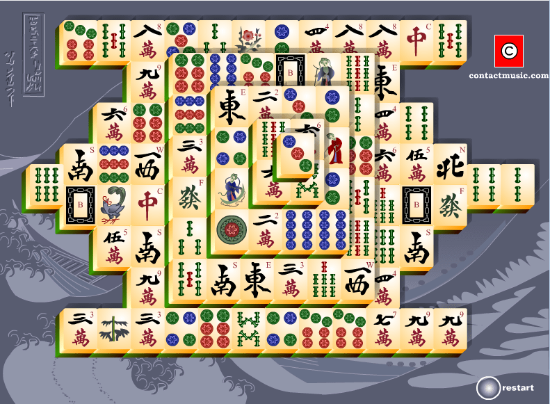 日本麻将连连看