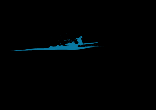 海滩冲浪